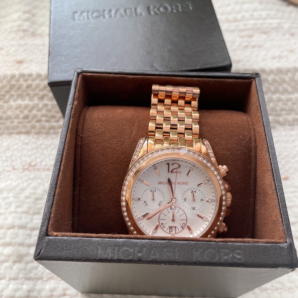 Michael Kors Rose Gold Watch